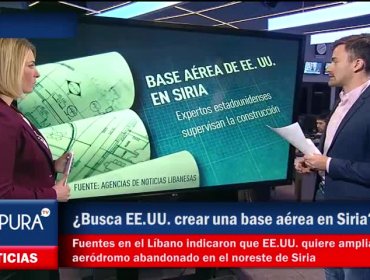 EE.UU. buscaría crear una base aérea en el noreste de Siria