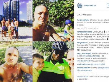 Así disfruta Luis Jara de sus vacaciones