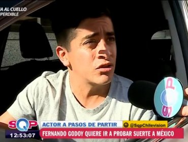 Fernando Godoy a pasos de partir a México