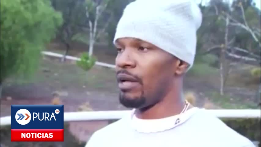 ¡Héroe! Jamie Foxx salvó a un hombre de morir quemado