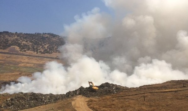 Declaran admisible tres recursos de protección por incendio de vertedero Santa Marta