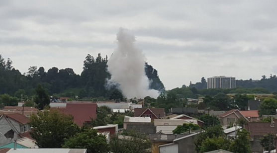 Explosión en regimiento deja dos personas lesionadas