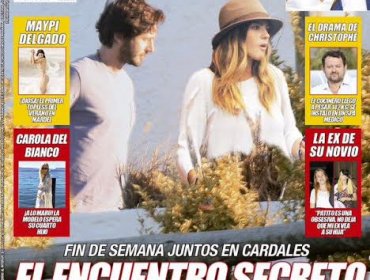 Sorprenden a Benjamín Vicuña con “China” Suárez en un hotel