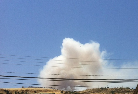 Alerta Roja: Incendio en San Antonio quema 40 hectáreas