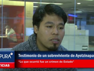 Testimonio de un sobreviviente de Ayotzinapa: “Lo que ocurrió fue un crimen de Estado"