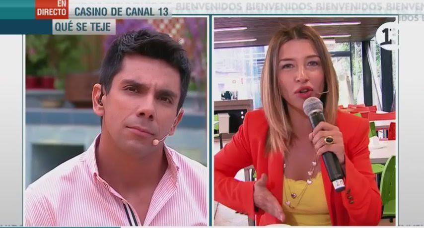Juan Pablo Queraltó y Francisca Merino enfrentados en vivo