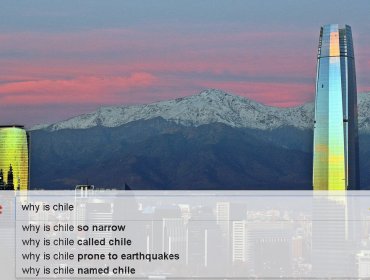 ¿Por qué Argentina es tan blanca y Chile tan estrecho? Google revela qué se piensa de Sudamérica