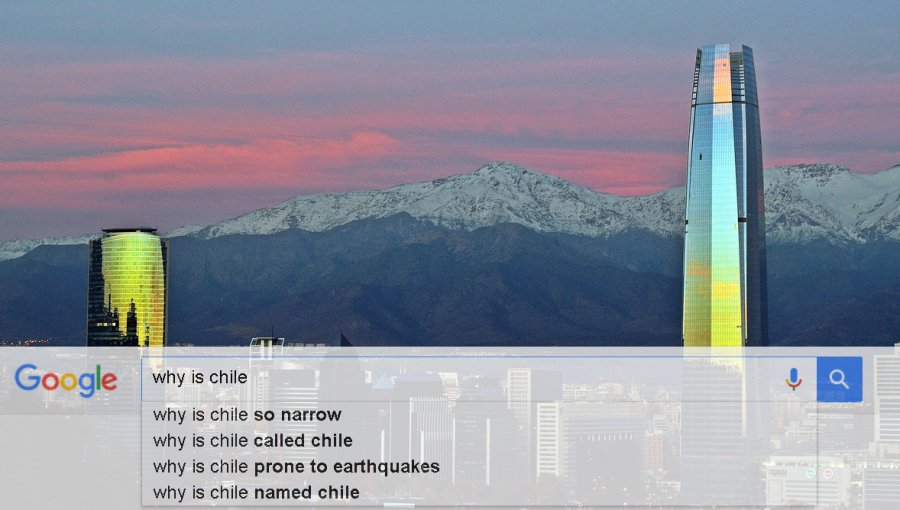 ¿Por qué Argentina es tan blanca y Chile tan estrecho? Google revela qué se piensa de Sudamérica