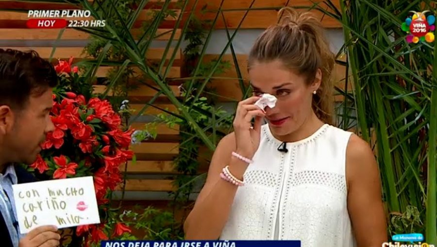 La emocionada despedida de Carola de Moras