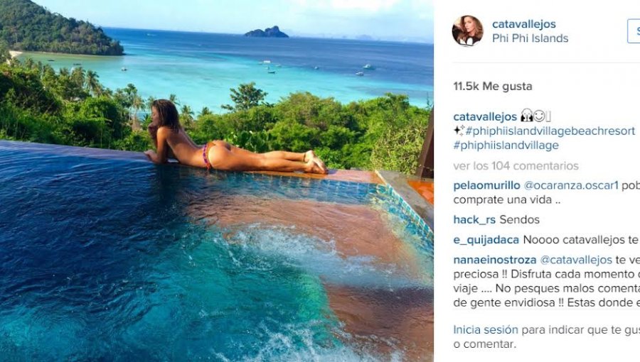 Karol Dance comparte foto completamente desnudo en sus vacaciones
