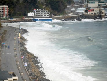 Marejadas volverán este miércoles a las costas chilenas