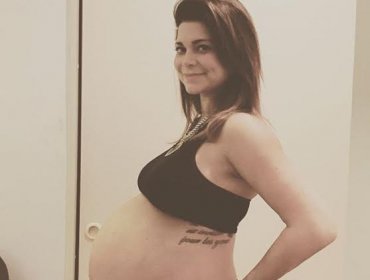 Antonella Ríos publica tierna foto a días de dar a luz