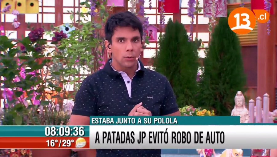 Juan Pablo Queraltó relató su noche de terror