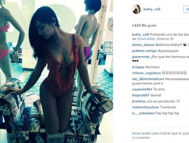 Kathy Contreras saca su lado más sexy en Instagram