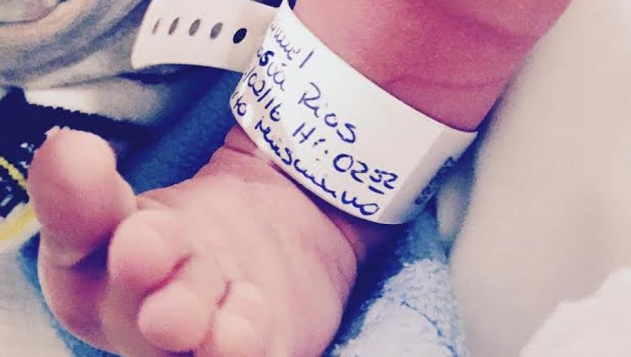 Antonella Ríos dio a luz a su segundo hijo