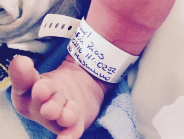 Antonella Ríos dio a luz a su segundo hijo