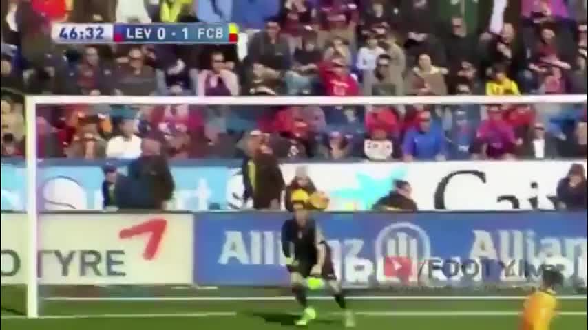 Esta fue la única intervención de Claudio Bravo en triunfo de Barcelona