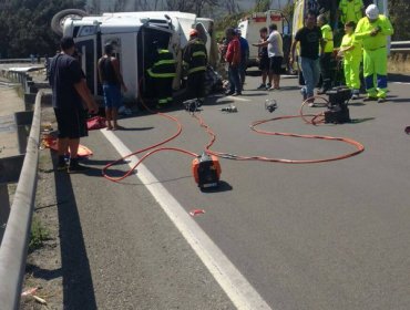 Suspenden transito en Ruta 5 Norte para buses y camiones