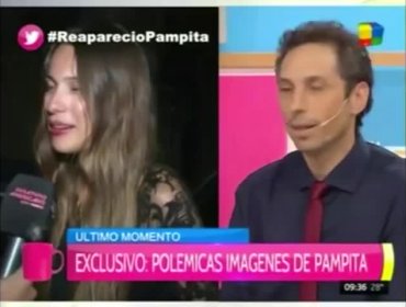 TV Argentina habla de la nueva pelea en público de Pampita y Benjamín Vicuña