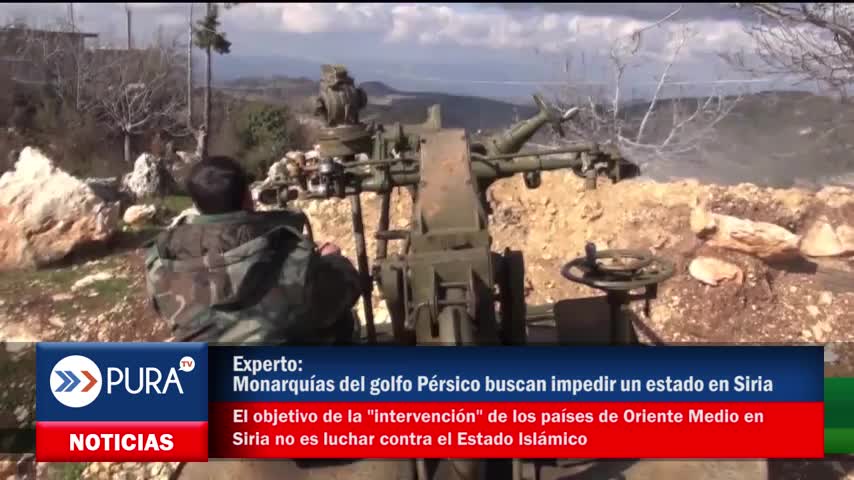 Experto en Política Internacional: Monarquías del golfo Pérsico buscan impedir un estado secular en Siria