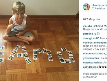 El tierno mensaje que conmovió a Claudia Schmidt