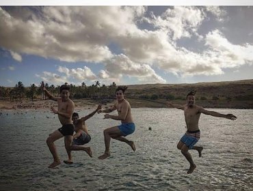 Fotos: Galanes de Pobre Gallo en Vacaciones; Chapu, Schuster y Godoy