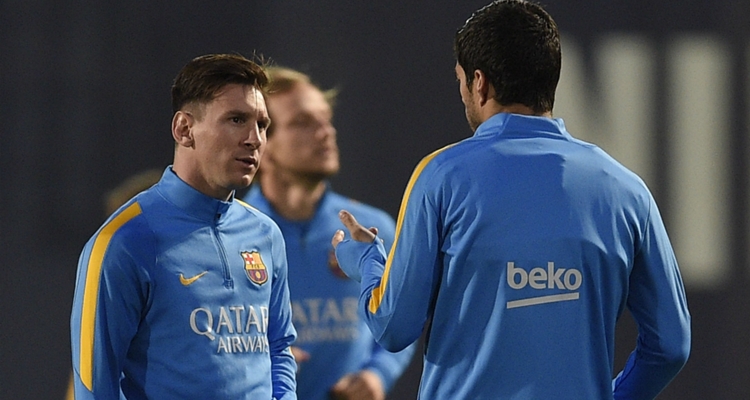 Messi volvió a los entrenamientos
