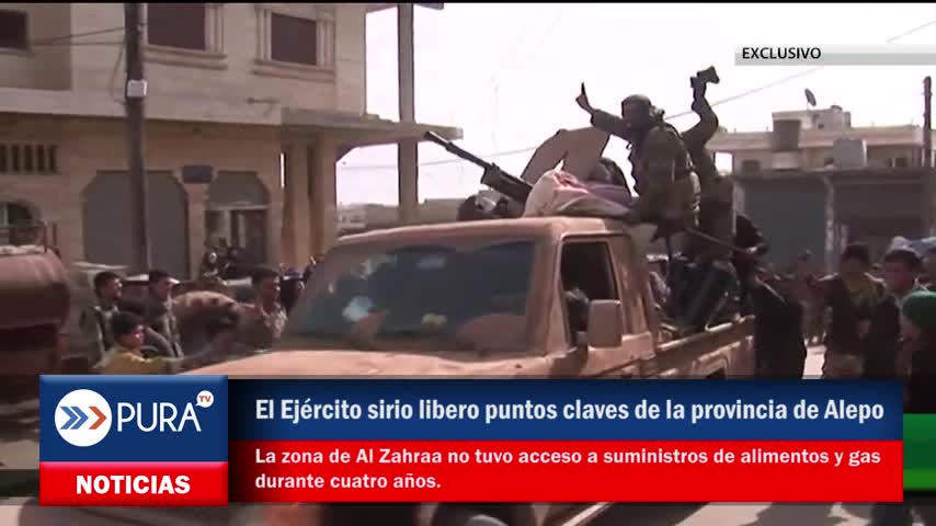 El Ejército sirio ha logrado liberar puntos claves de la provincia de Alepo