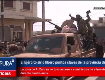 El Ejército sirio ha logrado liberar puntos claves de la provincia de Alepo