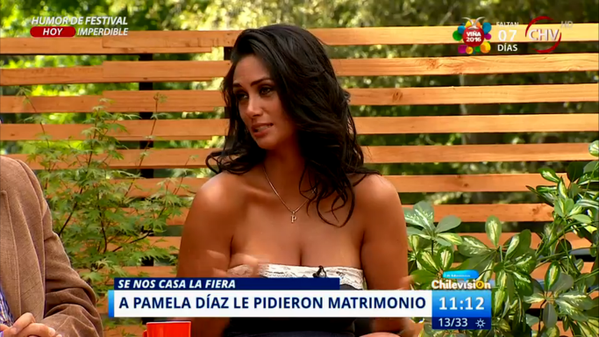 Pamela Díaz se casa: Le pidieron matrimonio este 14 de febrero