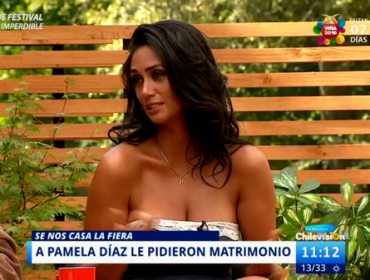 Pamela Díaz se casa: Le pidieron matrimonio este 14 de febrero