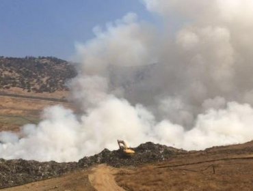 Relleno Santa Marta: se evalúa su apertura tras incendio