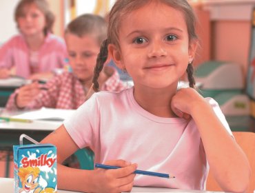 La leche un indispensable para una colación escolar saludable