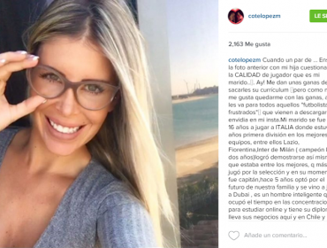 “Cote” López sacó sus garras: así defiende a su marido