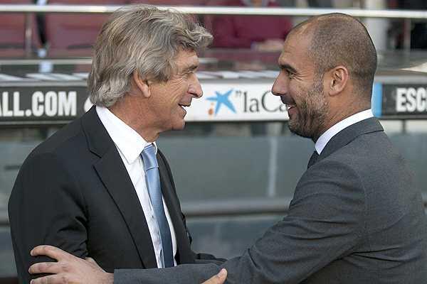 Guardiola: “Pellegrini ha hecho un trabajo fantástico”