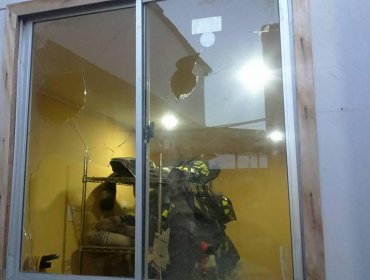 Bomberos de Maipú sufren violento ataque a pedradas