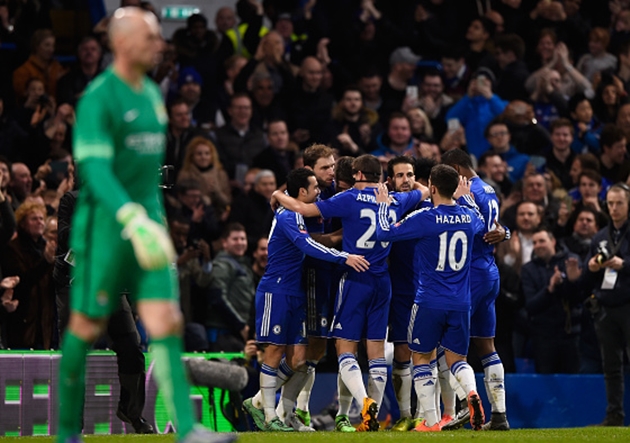 Chelsea goleó a Manchester City para avanzar en FA Cup