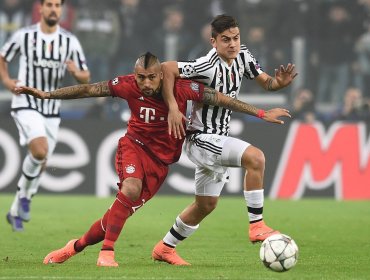 Champions: Vidal fue protagonista en empate del Bayern en visita a Juventus