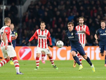 No se hicieron daño en la ida entre Psv Eindhoven y Atlético Madrid por la Champions League