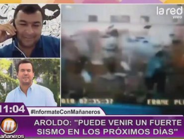 Aroldo Maciel advierte: “Puede venir un fuerte sismo en los próximos días”