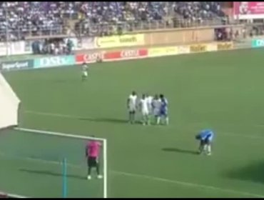 La fallida y penosa imitación al penal de Messi y Suárez que se intentó en Sudáfrica