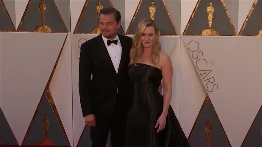 Kate Winslet y Leonardo DiCaprio causan furor al reencontrarse en la alfombra roja