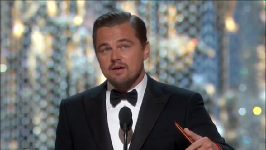 DiCaprio convoca a cuidar el planeta tras hacer historia y ganar el Oscar 2016