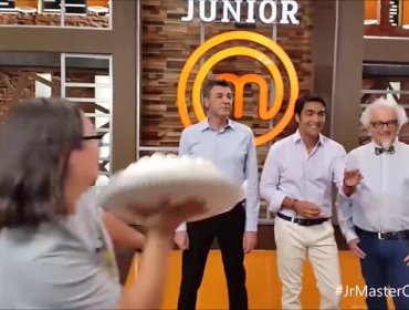 El simpático Making of de MasterChef Junior lleno de tortazos