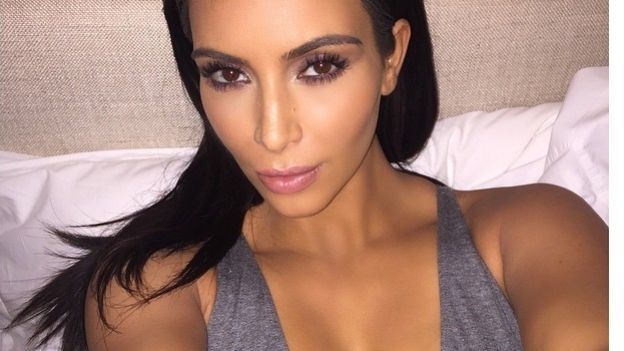 Kim Kardashian desnuda: La modelo publicó en Instagram foto a 3 meses de dar a luz