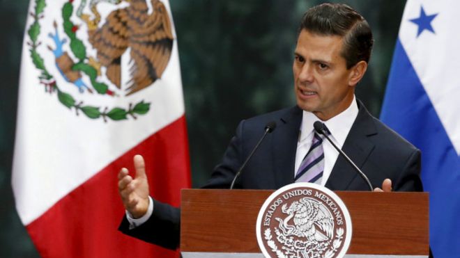 México: el presidente Peña Nieto compara el discurso de Donald Trump con el de Hitler y Mussolini