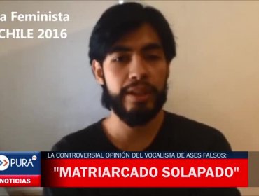 La controversial opinión del Vocalista de Ases Falsos: "Matriarcado solapado"