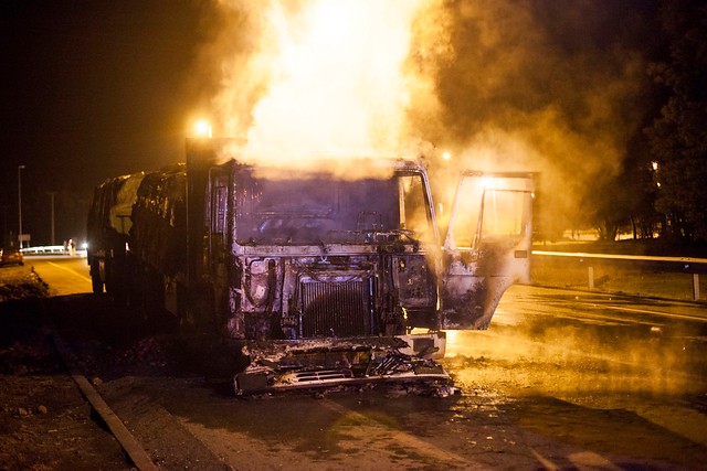 Camioneros por atentados: “Es el far west, los delincuentes actúan con total impunidad”