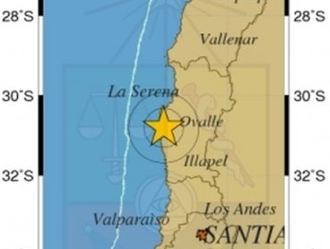 Sismo se sintió a las 6:40 horas en la zona centro norte del país