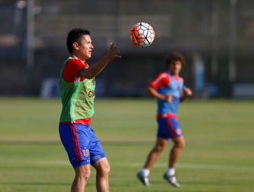 Gustavo Canales será “guardado” para el clásico ante Colo Colo